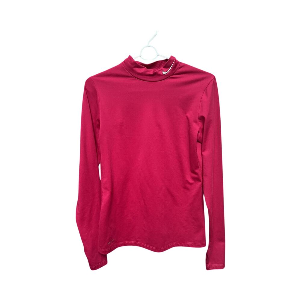 Nike Pro Combat XL Long Sleeve Compression Shirt Pink Dri-Fit